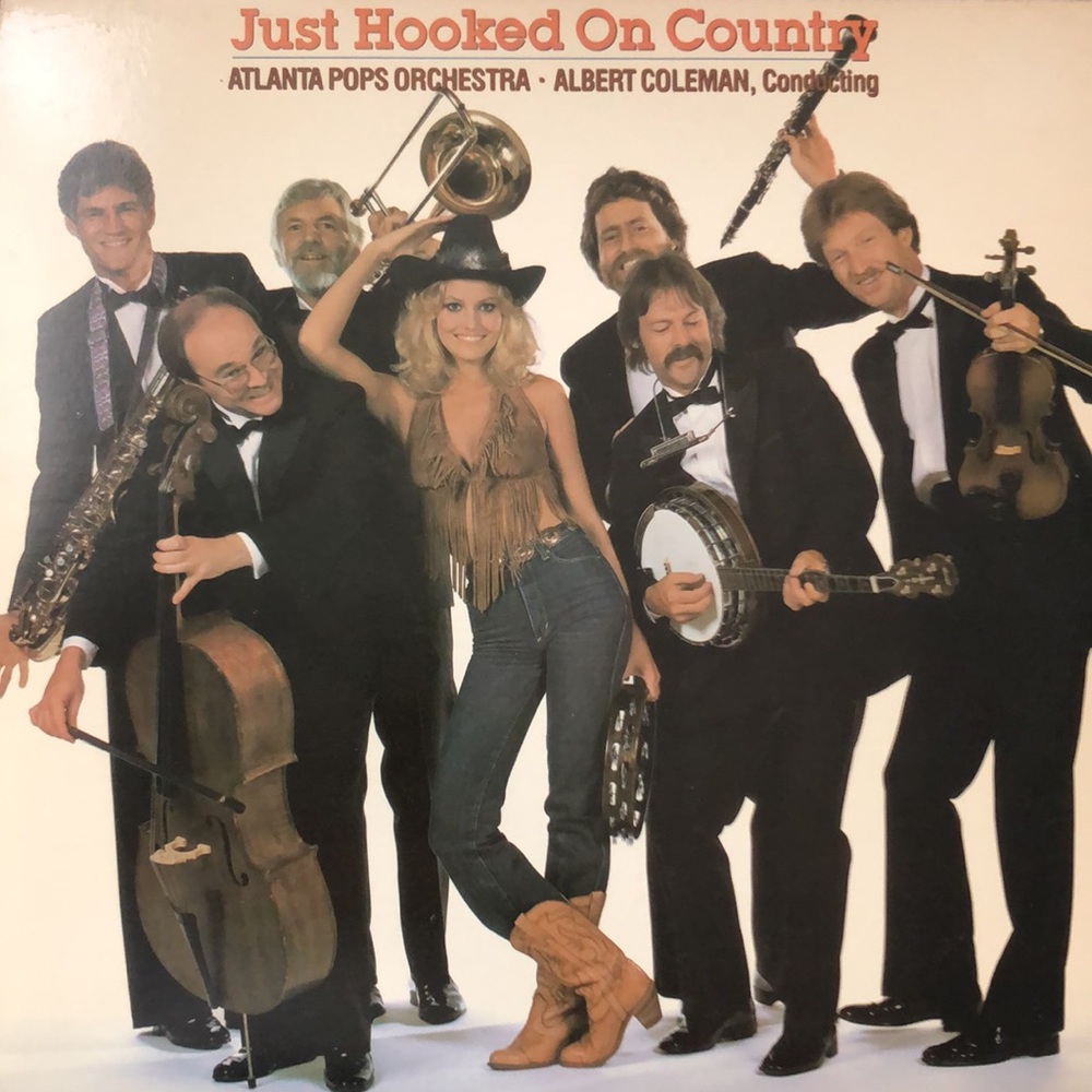 Atlanta Pops Orchestra Just Hooked On Country Vinyl Lp '82
